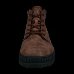 Schnürstiefel cognac