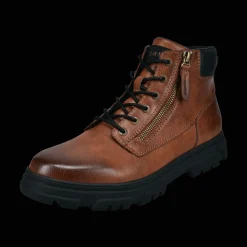 Schnürstiefel cognac