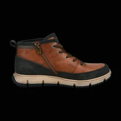 Schnürstiefel cognac