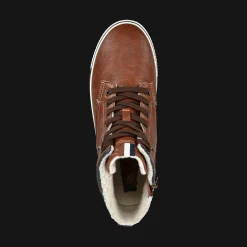 Schnürstiefel cognac
