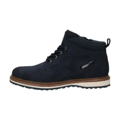 Schnürstiefel dunkelblau