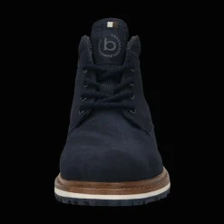 Schnürstiefel dunkelblau