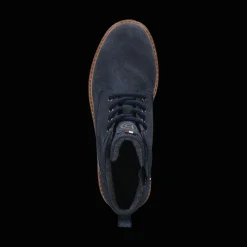 Schnürstiefel dunkelblau