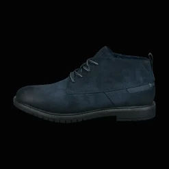 Schnürstiefel dunkelblau