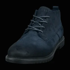 Schnürstiefel dunkelblau