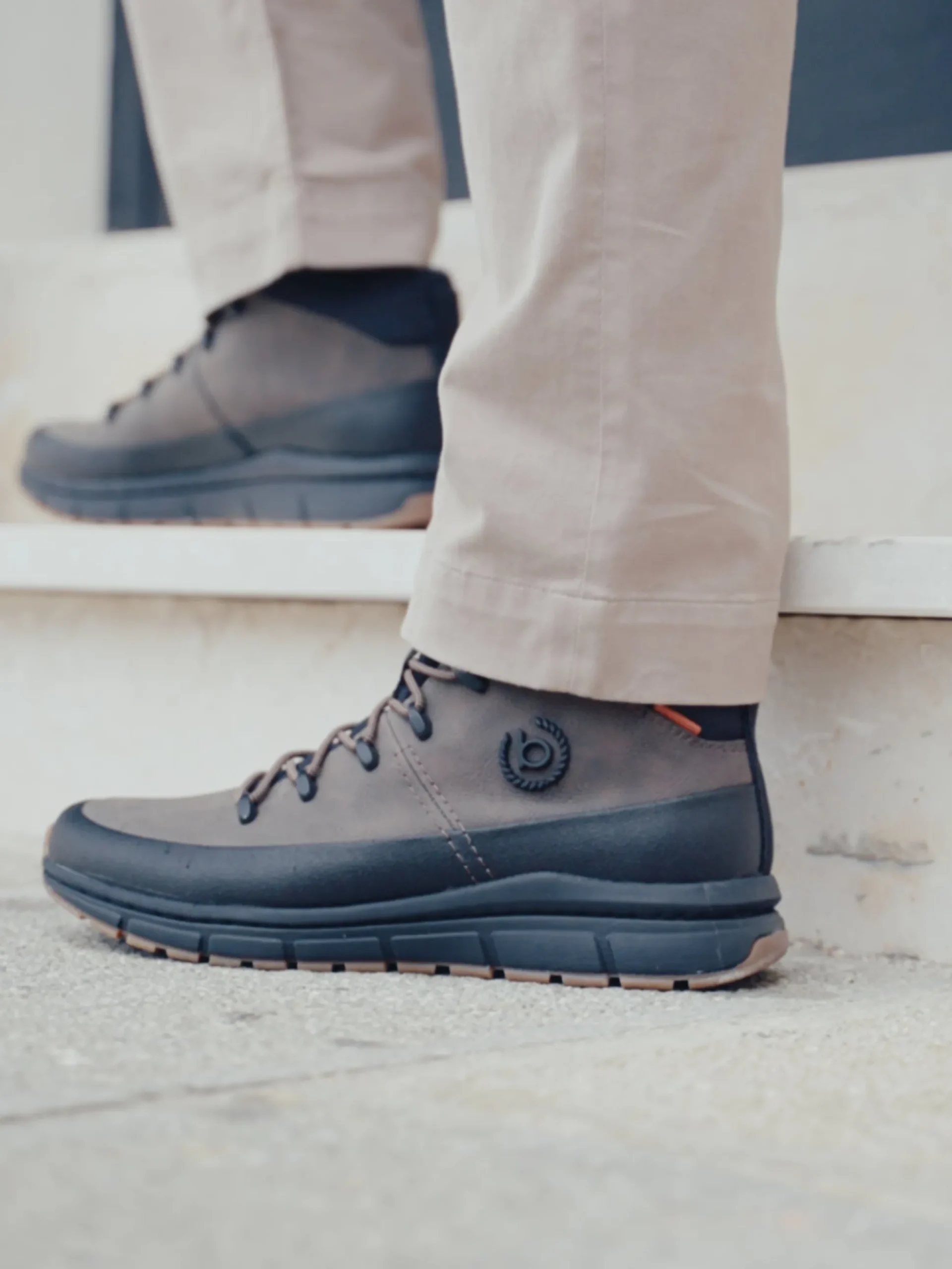 Schnürstiefel dunkelbraun