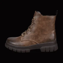 Schnürstiefel dunkelbraun