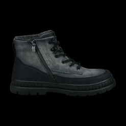 Schnürstiefel dunkelgrau