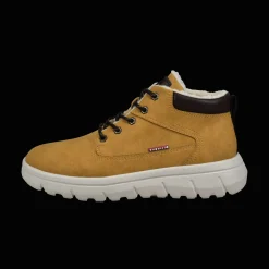 Schnürstiefel gelb