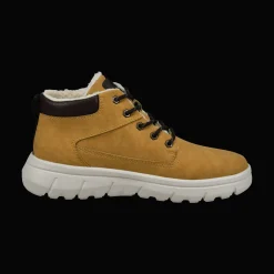 Schnürstiefel gelb