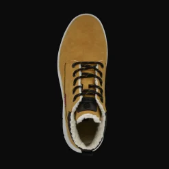 Schnürstiefel gelb