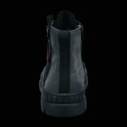Schnürstiefel grau