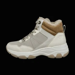 Schnürstiefel offwhite
