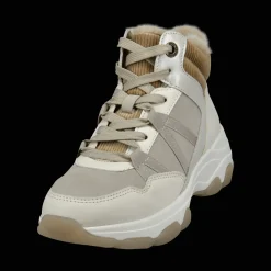 Schnürstiefel offwhite