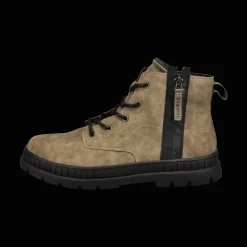 Schnürstiefel Sand