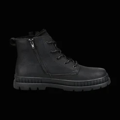Schnürstiefel schwarz