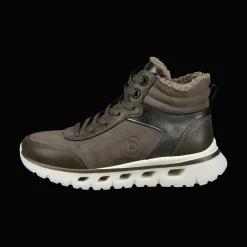 Schnürstiefel taupe