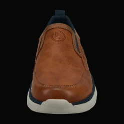 Slip on cognac
