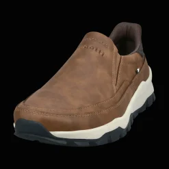Slip on cognac