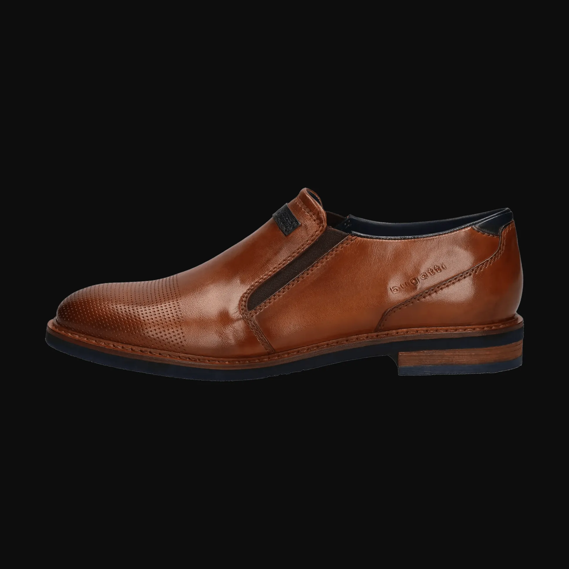 Slipper cognac