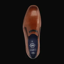Slipper cognac