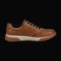 Sneaker cognac