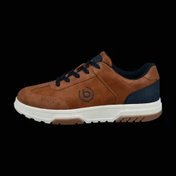 Sneaker cognac