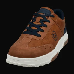 Sneaker cognac