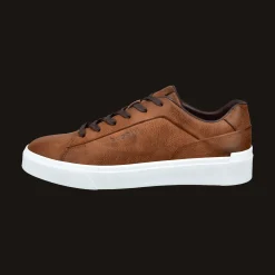 Sneaker cognac
