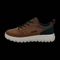 Sneaker cognac