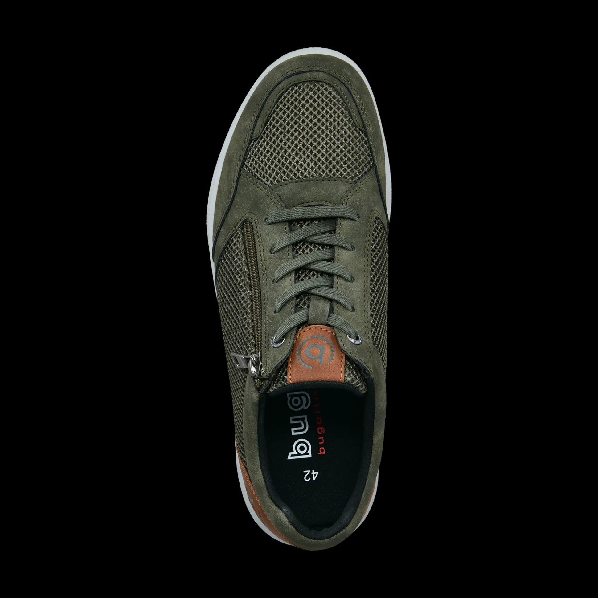 Sneaker dunkelgrün