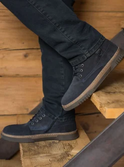 Stiefel dunkelblau
