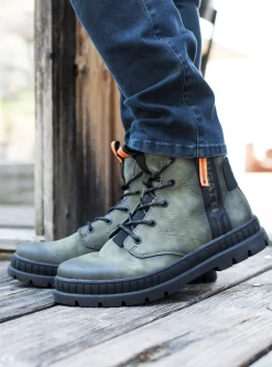 Stiefel dunkelgrün