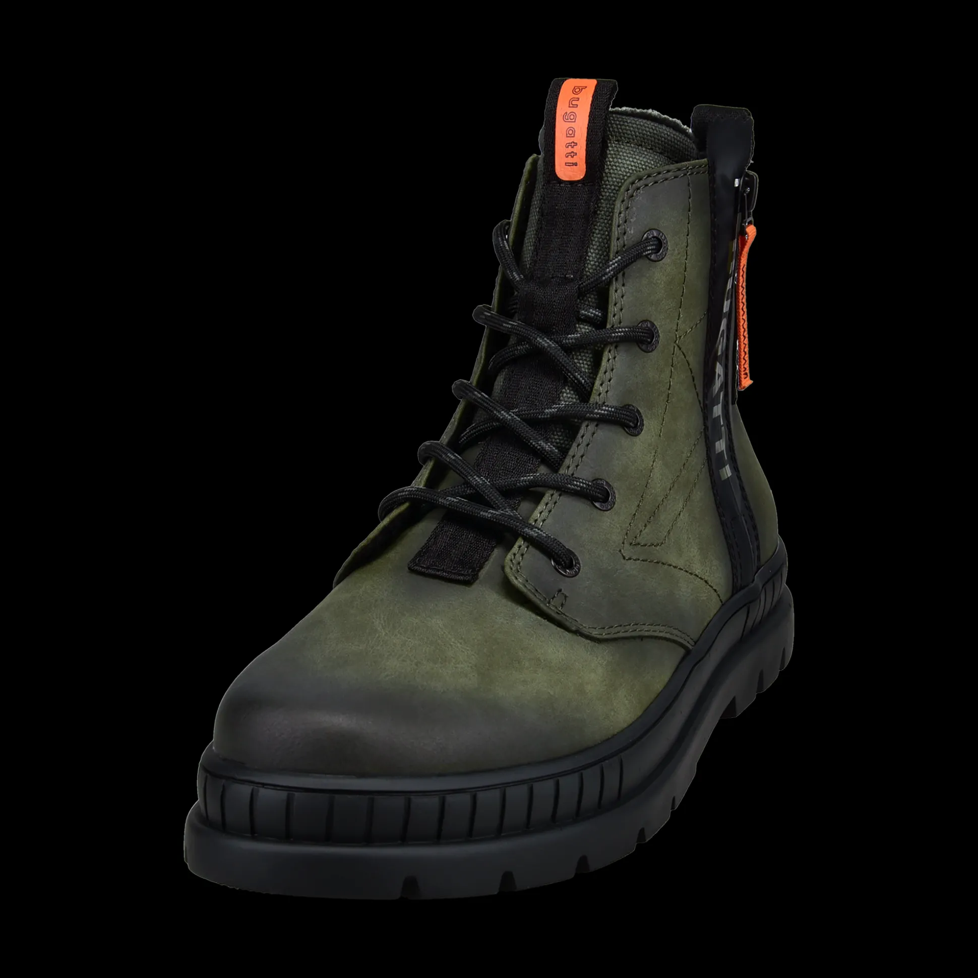 Stiefel dunkelgrün