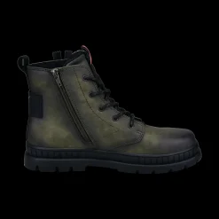 Stiefel dunkelgrün