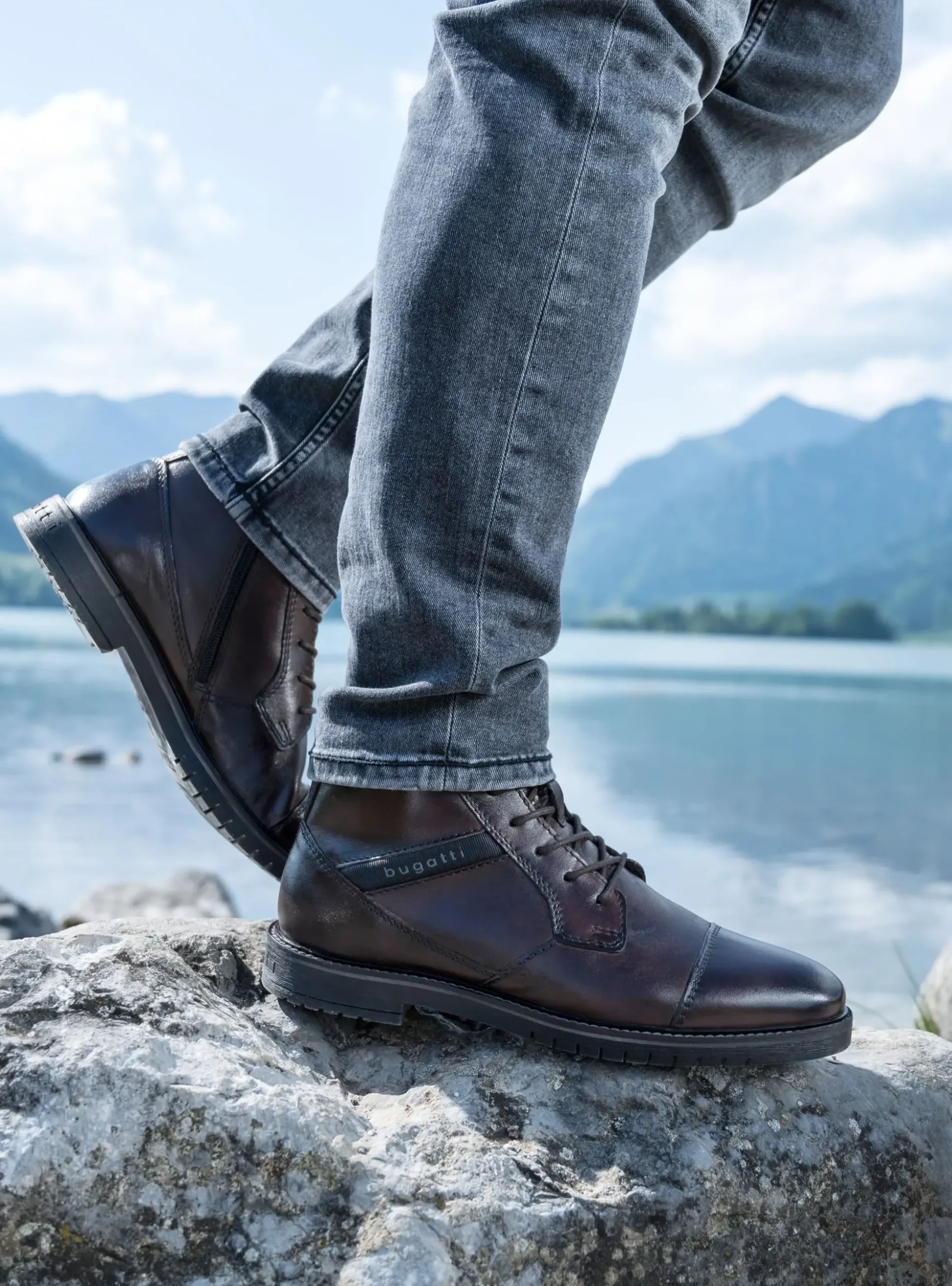 Stiefel mittelbraun